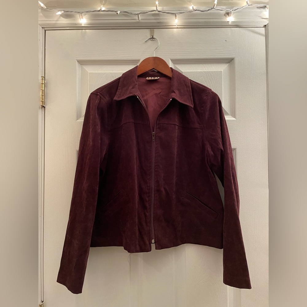 Vintage Burgundy Blazer